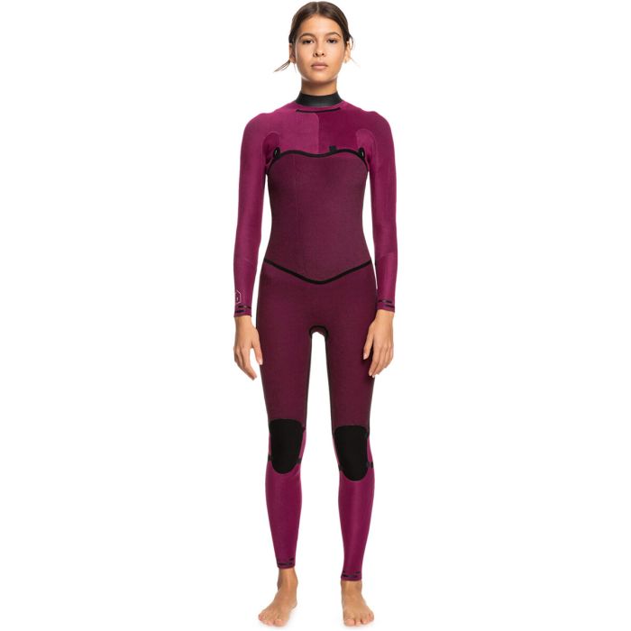 Roxy Pop Surf 4/3mm Womens Chest Zip Wetsuit
