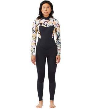 Billabong Womens Salty Dayz 3/2mm CZ Steamer Wetsuit - Paradise Black