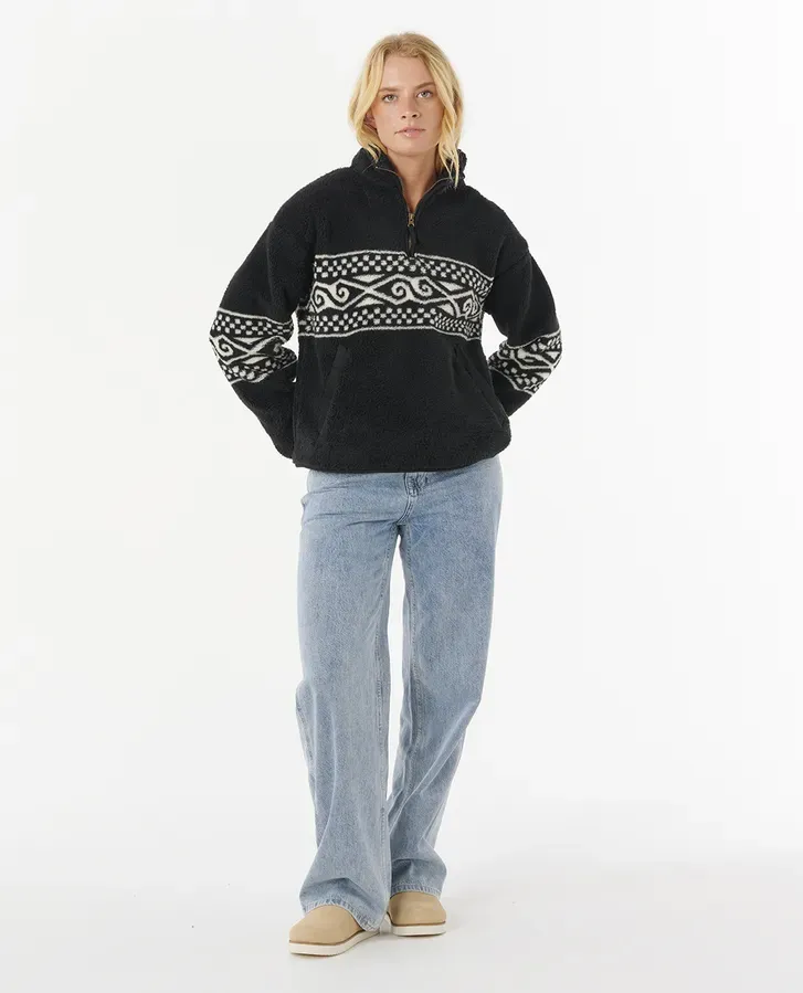 Rip Curl Womens Oceanic Cosmic Kiss Polar Fleece Jumper