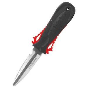 Aqualung Squeeze Lock BCD Dive Knife {Choose A Colour:Squeeze Lock Knife - Red} Aqualung Squeeze Lock BCD Dive Knife {Choose A Colour:Squeeze Lock Knife - Red}