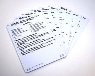PADI Advanced Open Water Diver Instructor Cue Cards PADI Advanced Open Water Diver Instructor Cue Cards