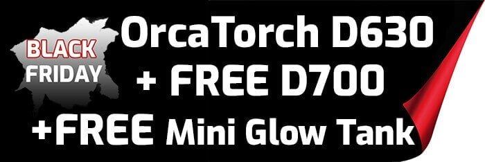 OrcaTorch D630 V2.0 Canister Dive Bundle OrcaTorch D630 V2.0 Canister Dive Bundle