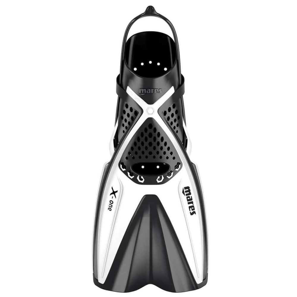 Mares X-One Adult Snorkelling Fins - Open Heel Adjustable Fin