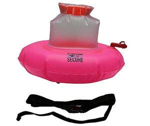 Swim Secure Open Water Swimming Tow Float Donut Pink