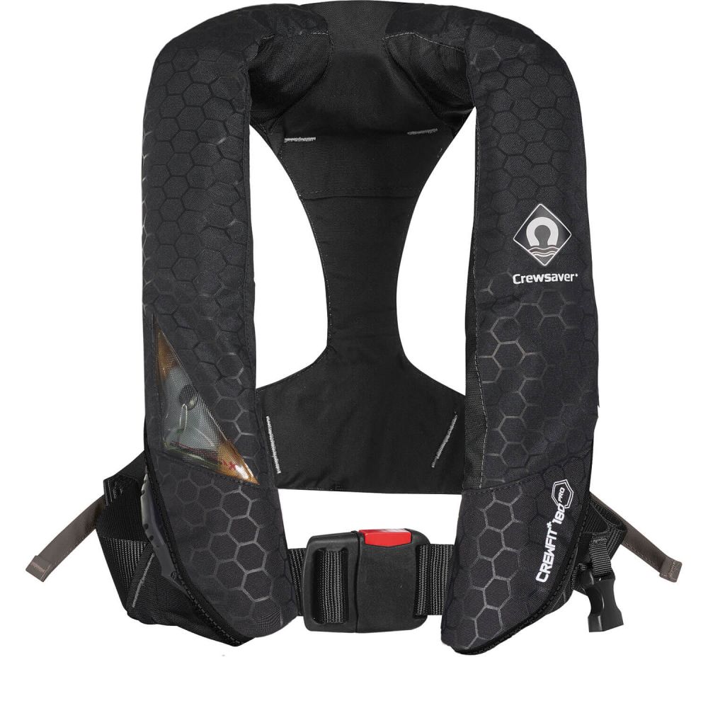 Crewsaver Crewfit+ 180N Pro Automatic Lifejacket - Non-Harness + Light + Hood