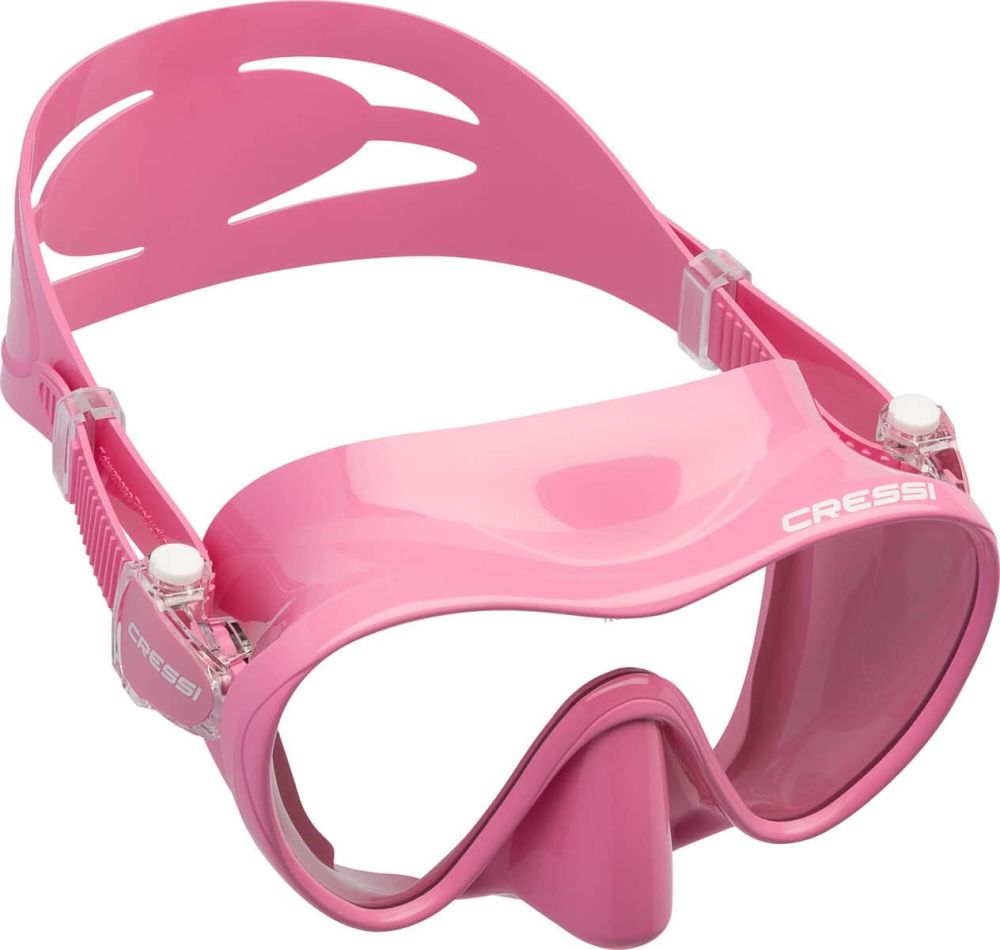 Cressi F1 Frameless Single Lens Diving Mask - All Colours
