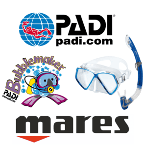 PADI Bubblemaker Kids Diving Session inc Mask + Snorkel PADI Bubblemaker Kids Diving Session inc Mask + Snorkel
