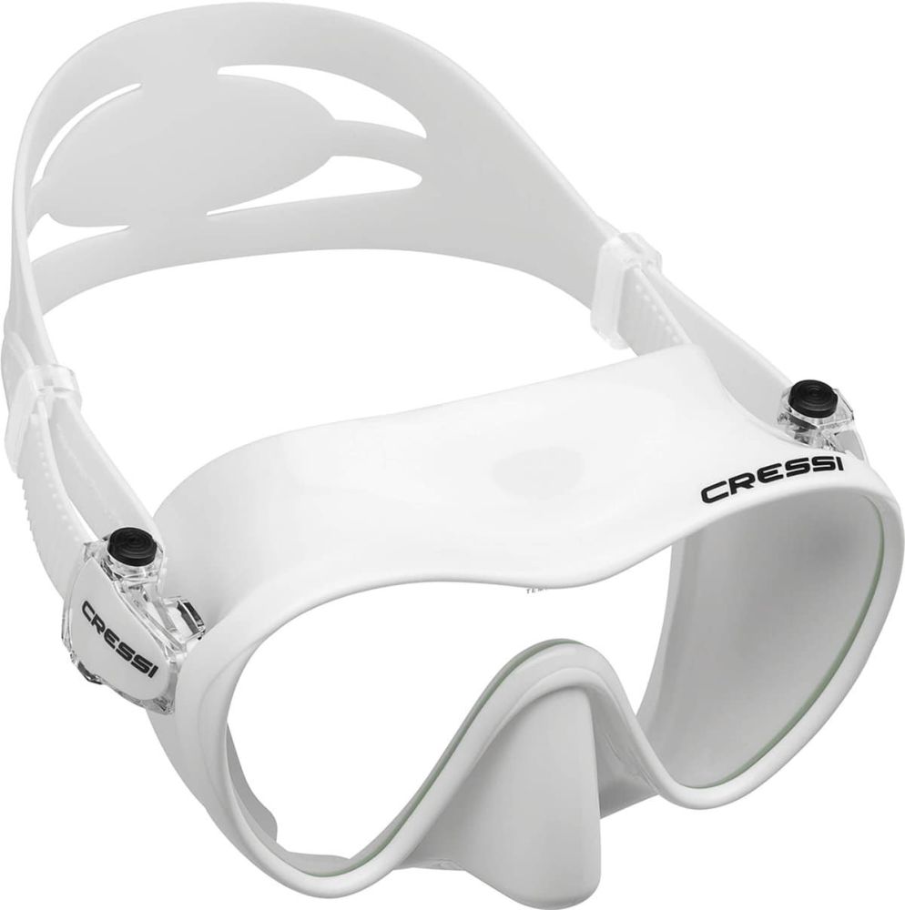 Cressi F1 Frameless Single Lens Diving Mask - All Colours