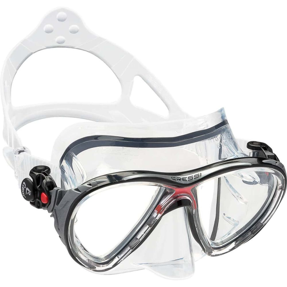 Cressi Big Eyes Evolution Mask - Clear Skirt Cressi Big Eyes Evolution Mask - Clear Skirt