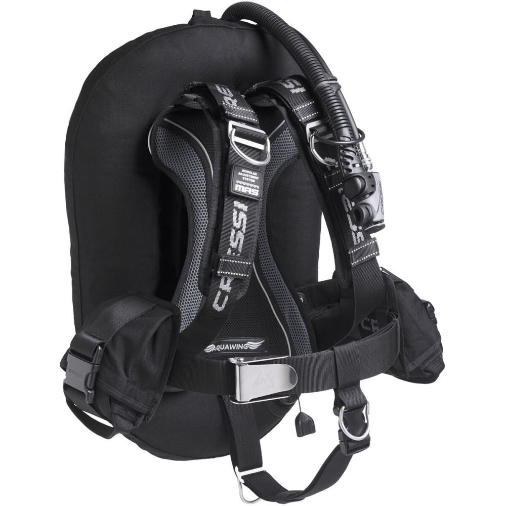 Cressi MC-9 Compact Pro + Digi 2 Console + Aquawing BCD | Dive Package