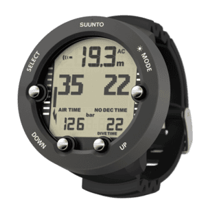 Suunto Vyper Novo Dive Computer + USB Cable + Bungee Mount - Graphite