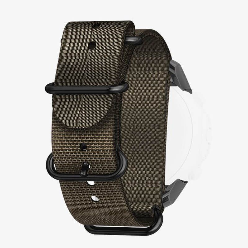 Suunto D6i Novo Zulu Fabric Strap Set - Stealth
