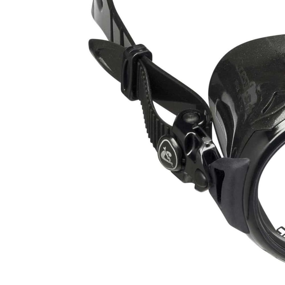 Cressi Air Crystal Dive Mask - Clear + Dark Skirt