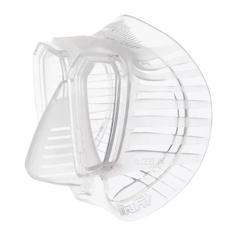 Scubapro D-Mask Dive Mask Skirt | Clear & Black