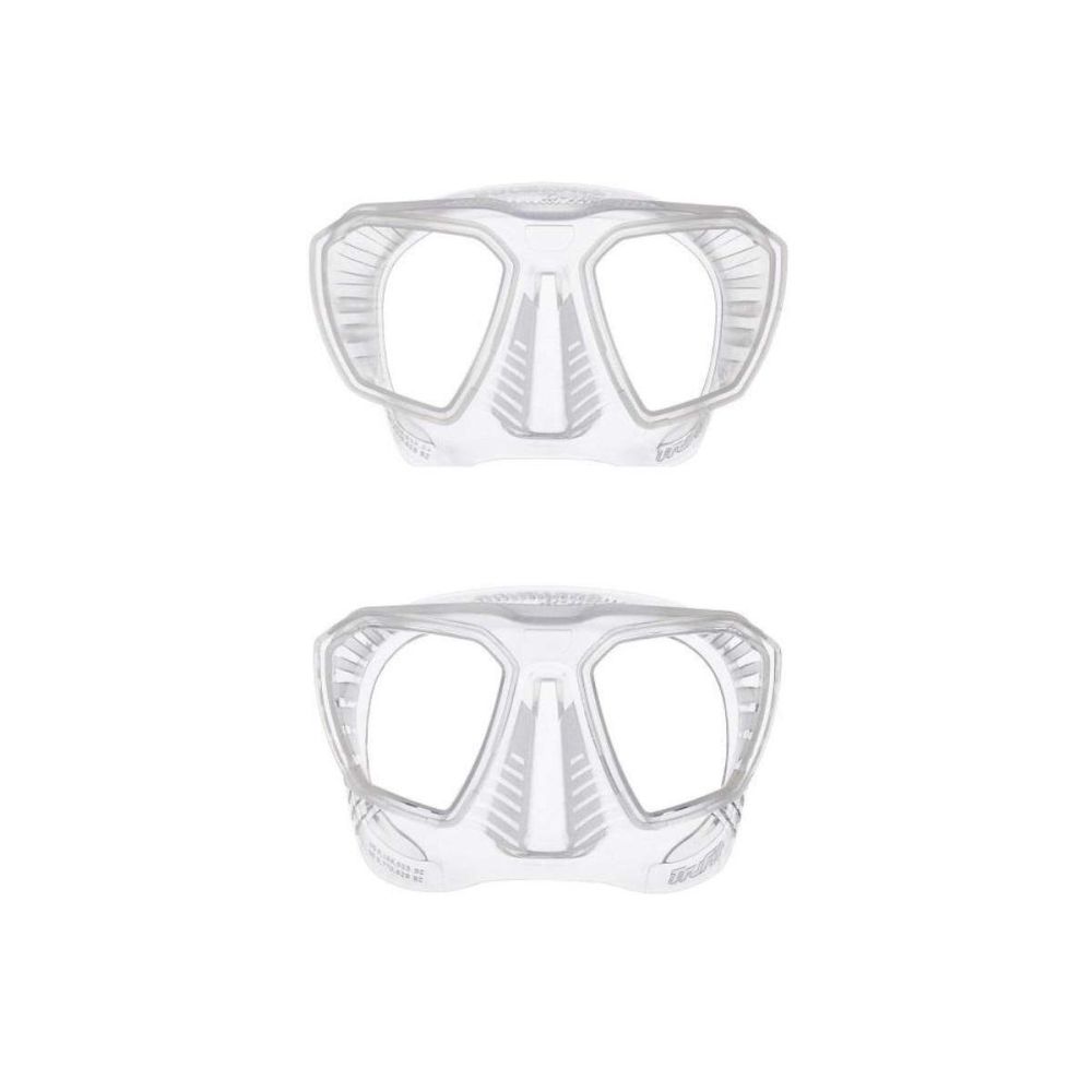 Scubapro D-Mask Dive Mask Skirt | Clear & Black