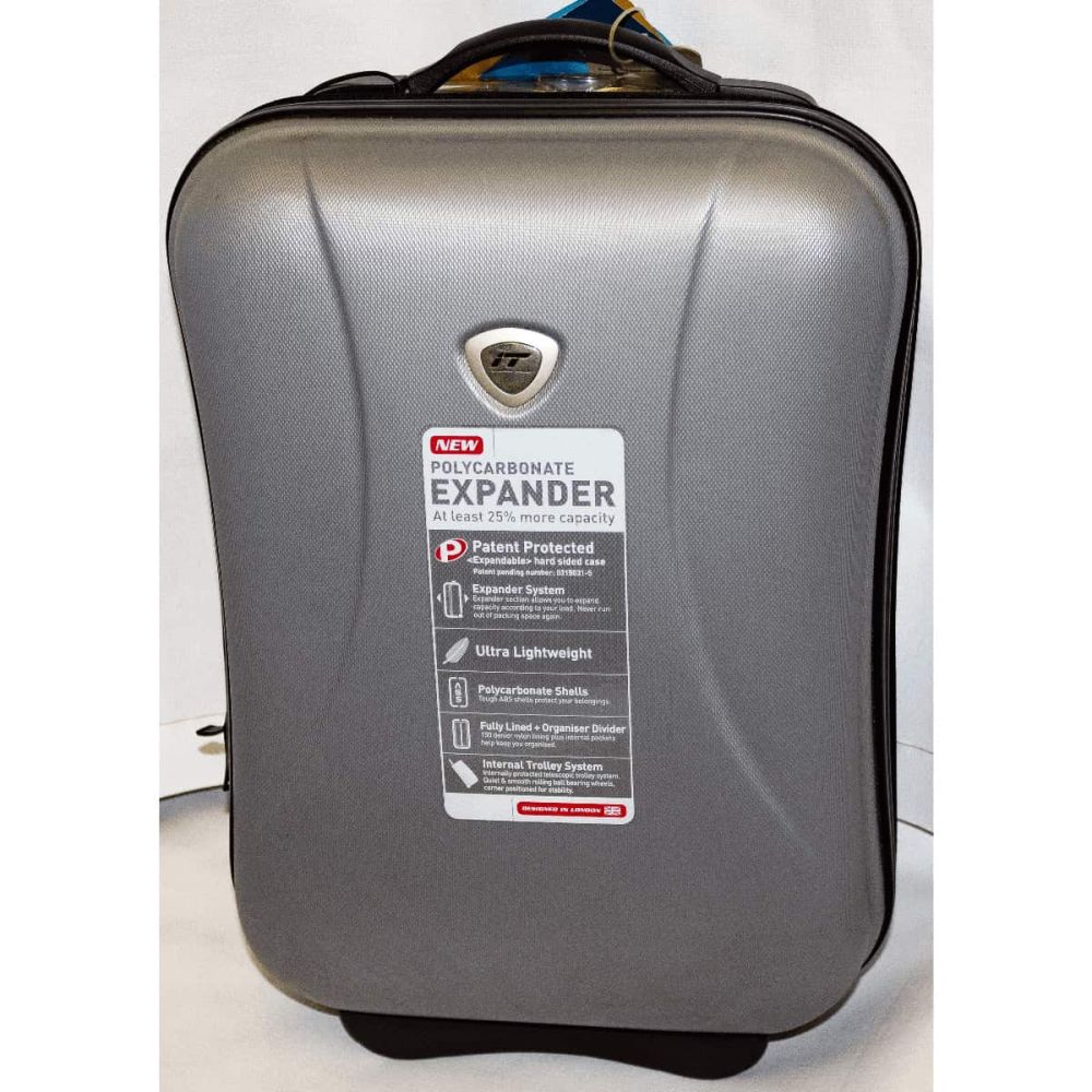 Fujifilm/IT Polycarbonate Expander 2 Wheeled Cabin Luggage Case Fujifilm/IT Polycarbonate Expander 2 Wheeled Cabin Luggage Case