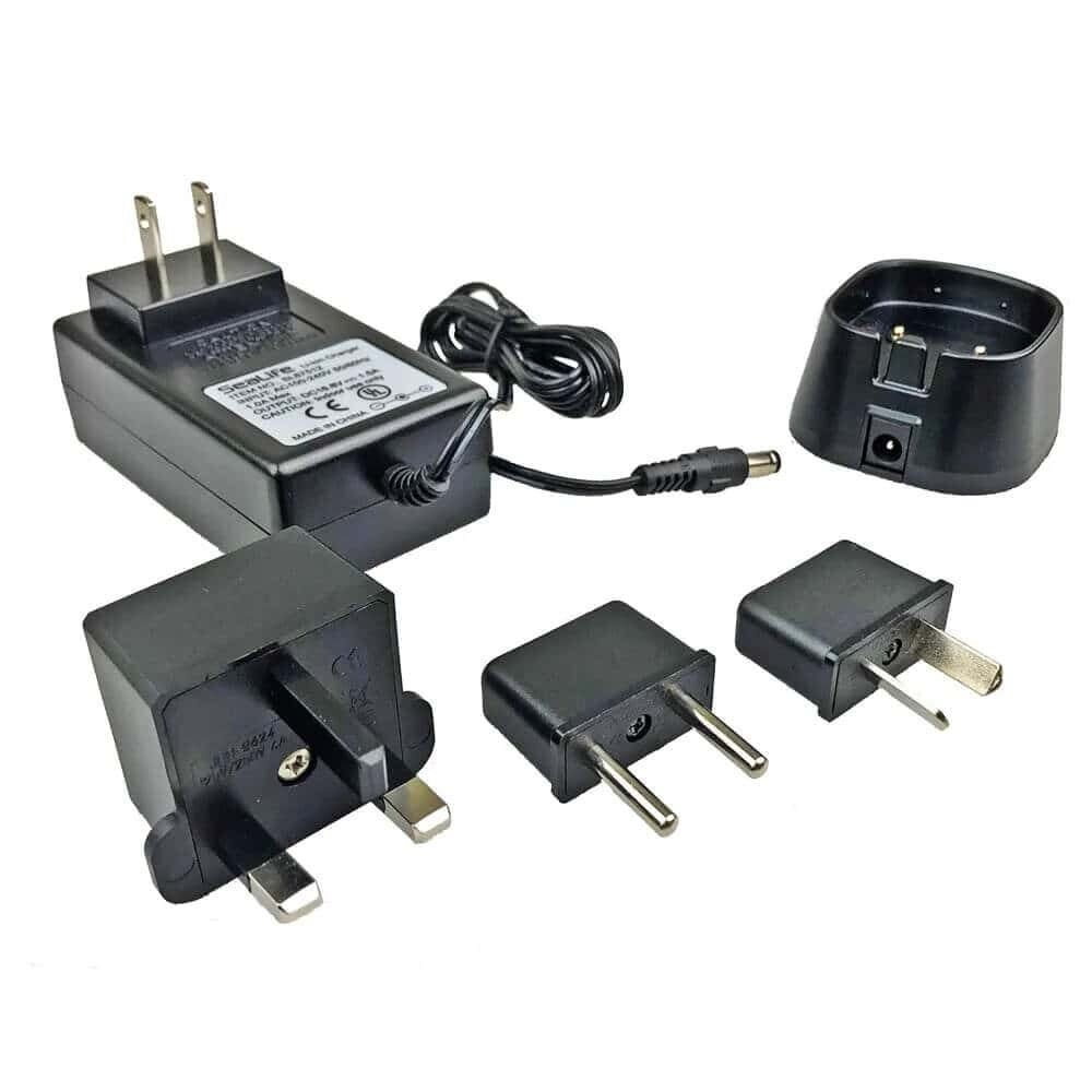 Sealife AC Charger Kit For Sea Dragon SL67510 Battery - 4500F + 5000F Video Lights