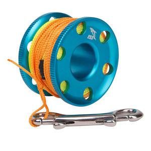 Ist Divers Alloy Finger Spool - Blue 30m Ist Divers Alloy Finger Spool - Blue 30m