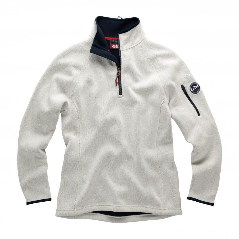 Gill Womens Knit Fleece Blue Melange | Sailcloth | Silver