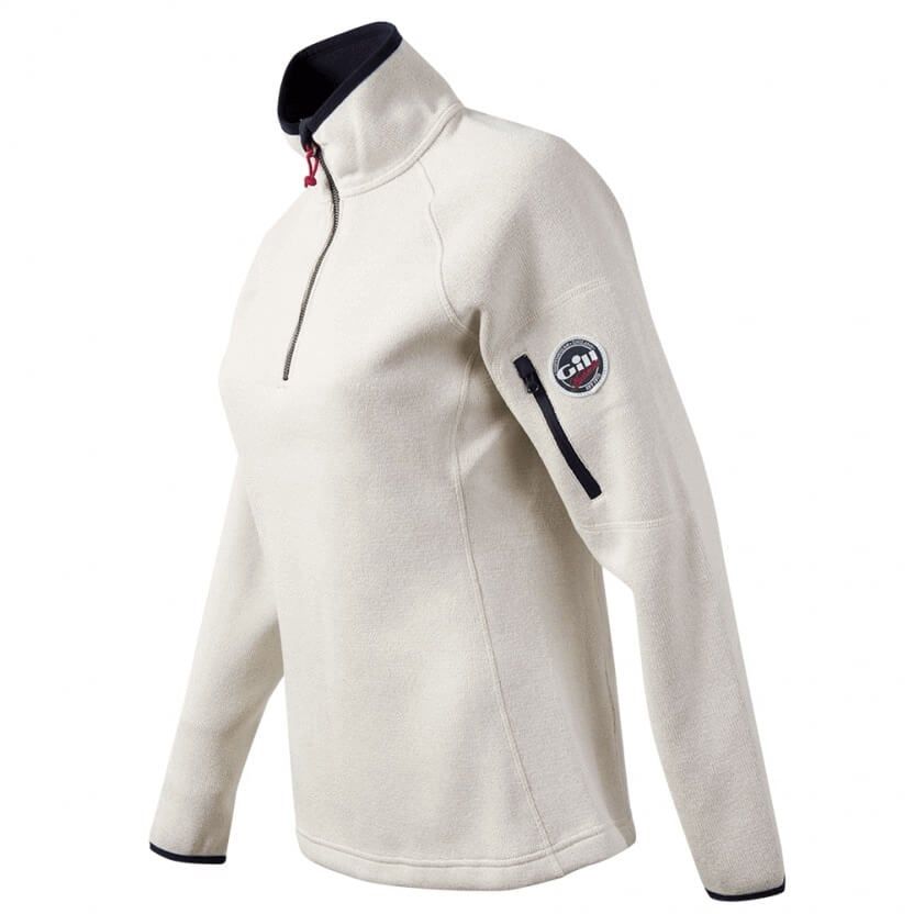 Gill Womens Knit Fleece Blue Melange | Sailcloth | Silver