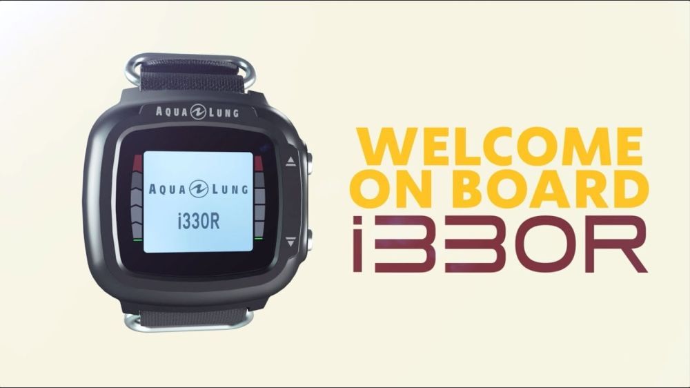 Aqualung i330R Dive Computer - Rechargeable With Colour Display