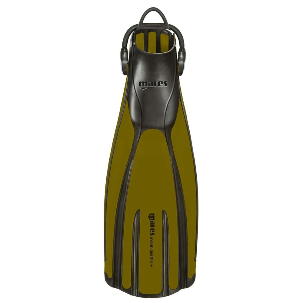 Mares Avanti Quattro Plus Fins - Adjustable Open Heel Diving Fins