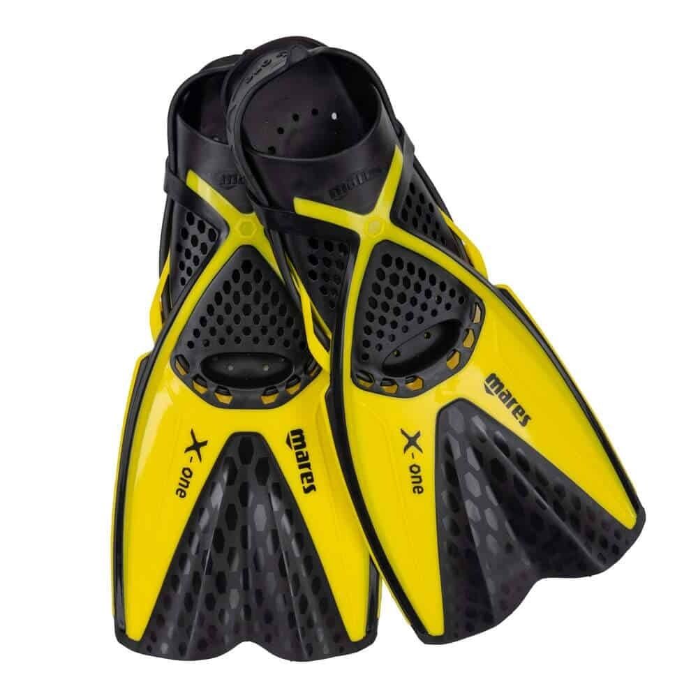 Mares X-One Adult Snorkelling Fins - Open Heel Adjustable Fin