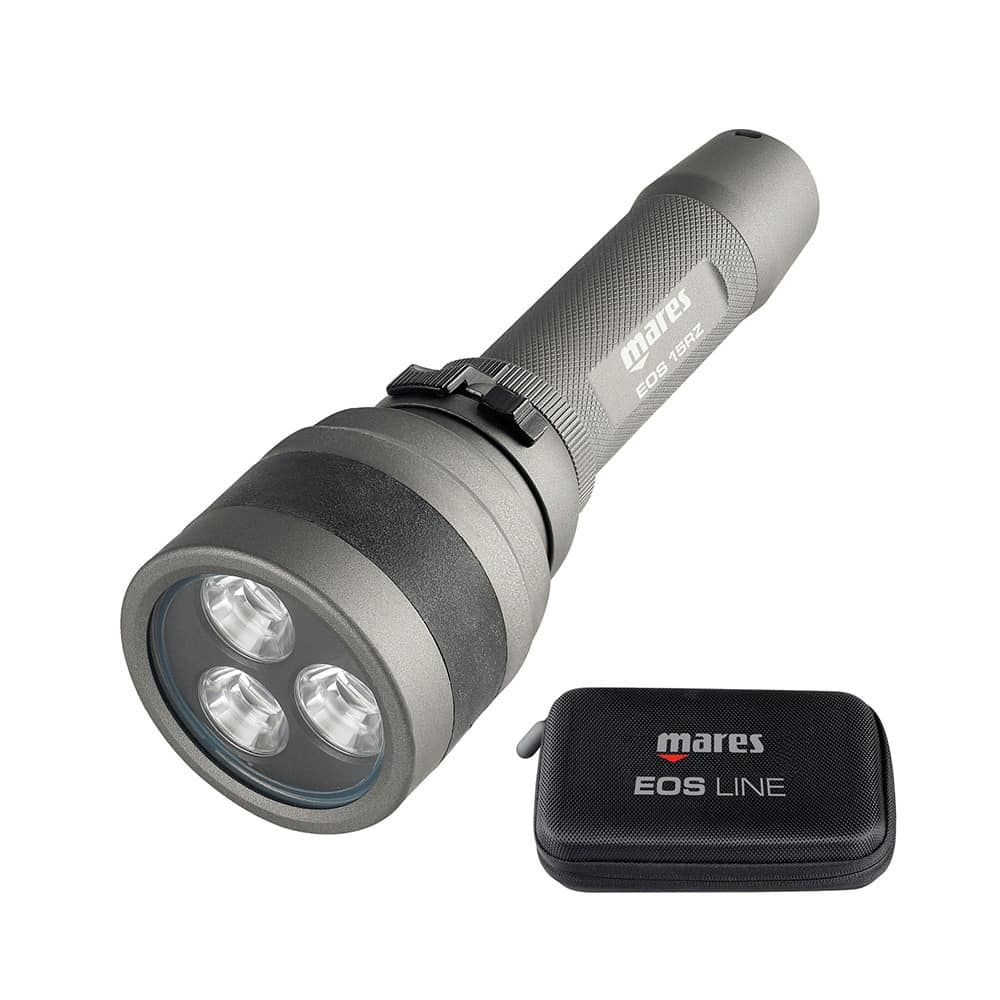 Mares EOS 15RZ Rechargeable Diving Torch - 1504 Lumens Dive Torch Mares EOS 15RZ Rechargeable Diving Torch - 1504 Lumens Dive Torch
