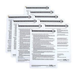 PADI Tec Trimix Instructor Cue Cards (9 Slates) PADI Tec Trimix Instructor Cue Cards (9 Slates)