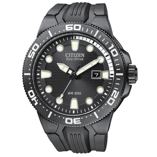 Citizen Mens Scuba Fin Eco-Drive Divers Watch | Black | BN0095-08E Citizen Mens Scuba Fin Eco-Drive Divers Watch | Black | BN0095-08E