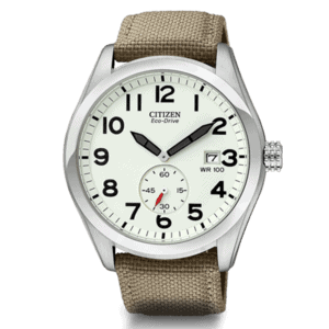 Citizen Mens Strap 100M Khaki Watch | BV1080-18A Citizen Mens Strap 100M Khaki Watch | BV1080-18A