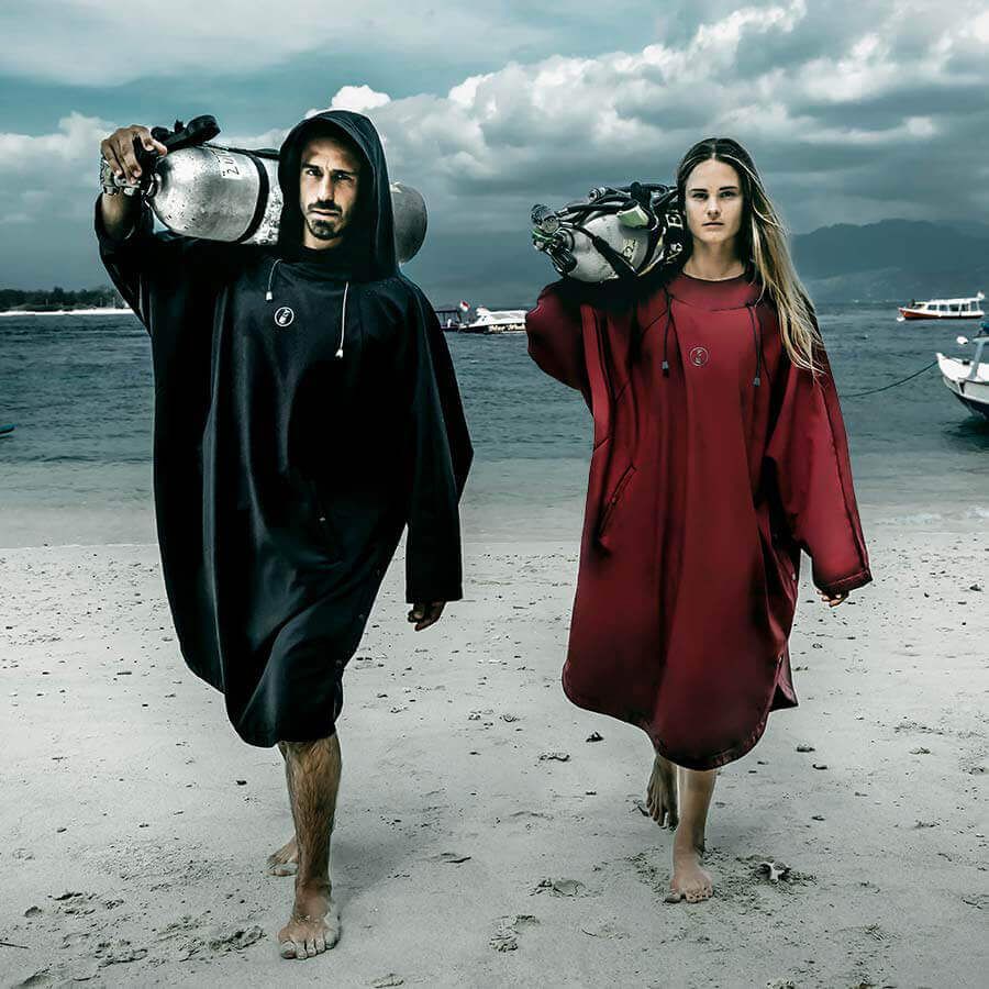 Fourth Element Storm Poncho - All Weather Changing Robe