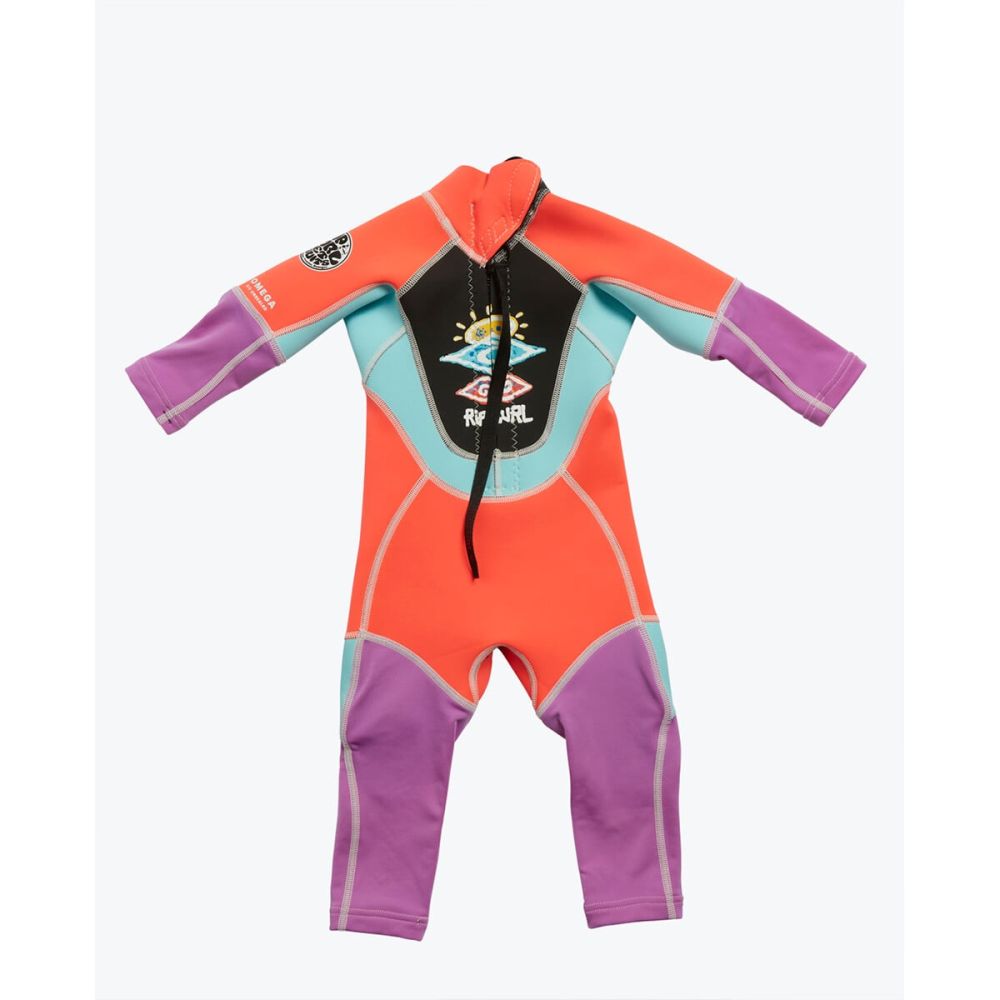 Rip Curl Groms Omega Easy On/Off Kids Back Zip Wetsuit