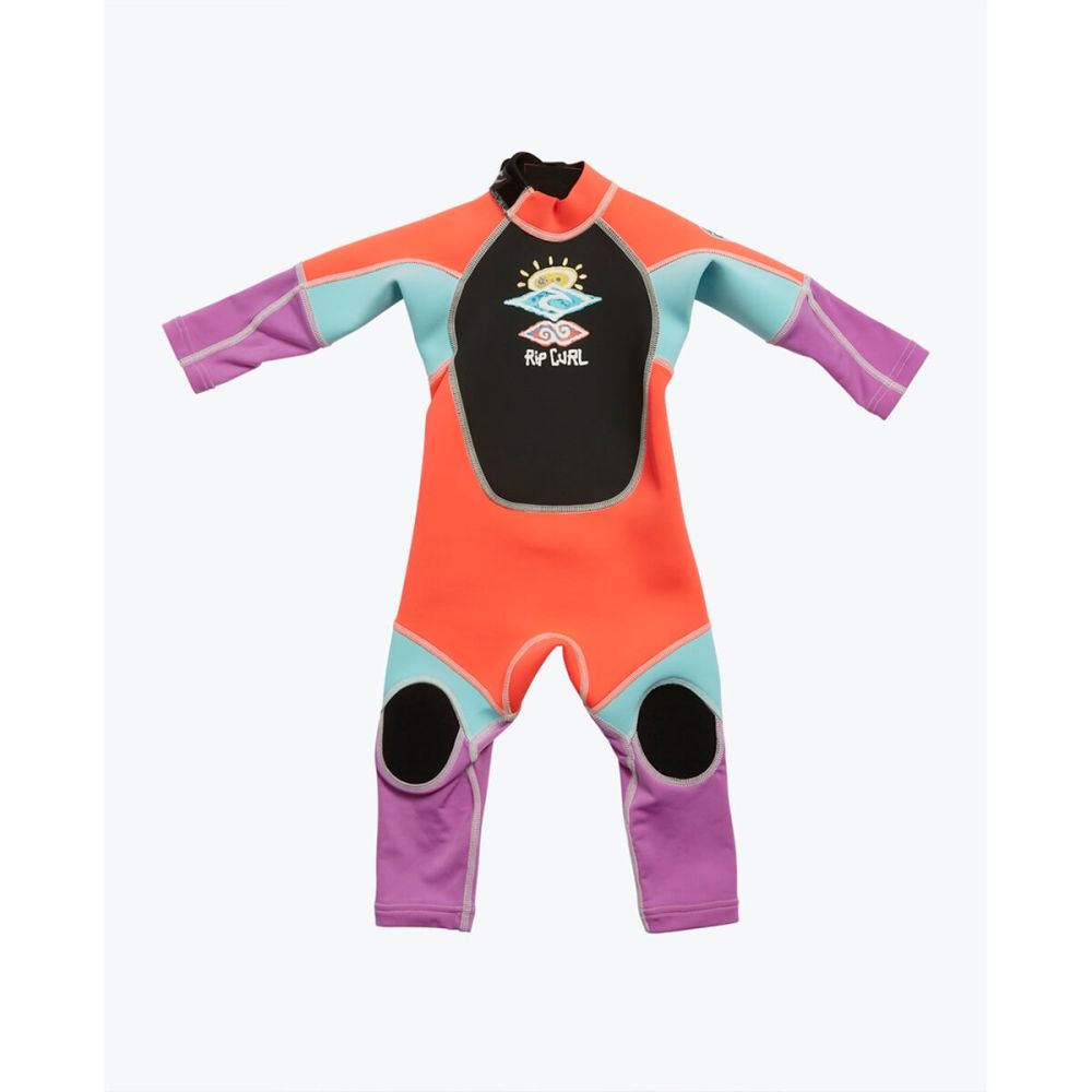 Rip Curl Groms Omega Easy On/Off Kids Back Zip Wetsuit