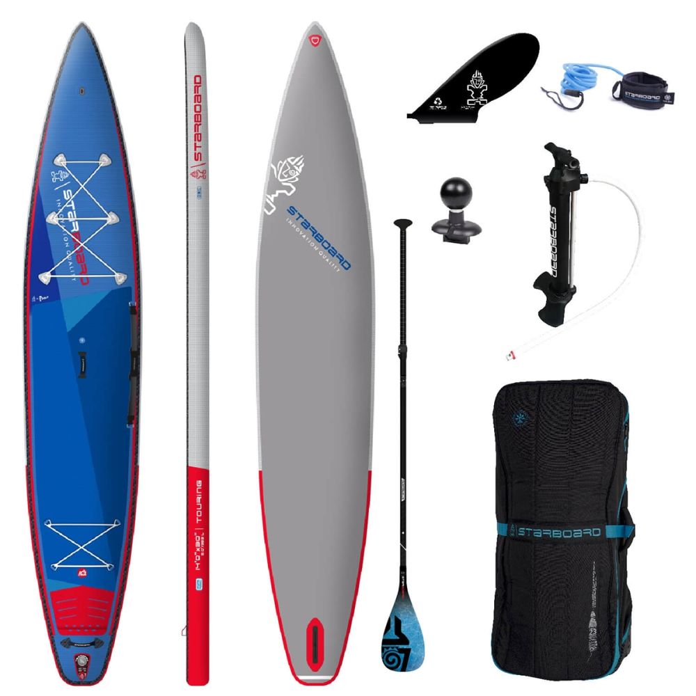 Starboard Touring Deluxe 14' iSUP - Paddleboard Bundle Includes Tiki Tech Carbon Fibre Paddle Starboard Touring Deluxe 14' iSUP - Paddleboard Bundle Includes Tiki Tech Carbon Fibre Paddle