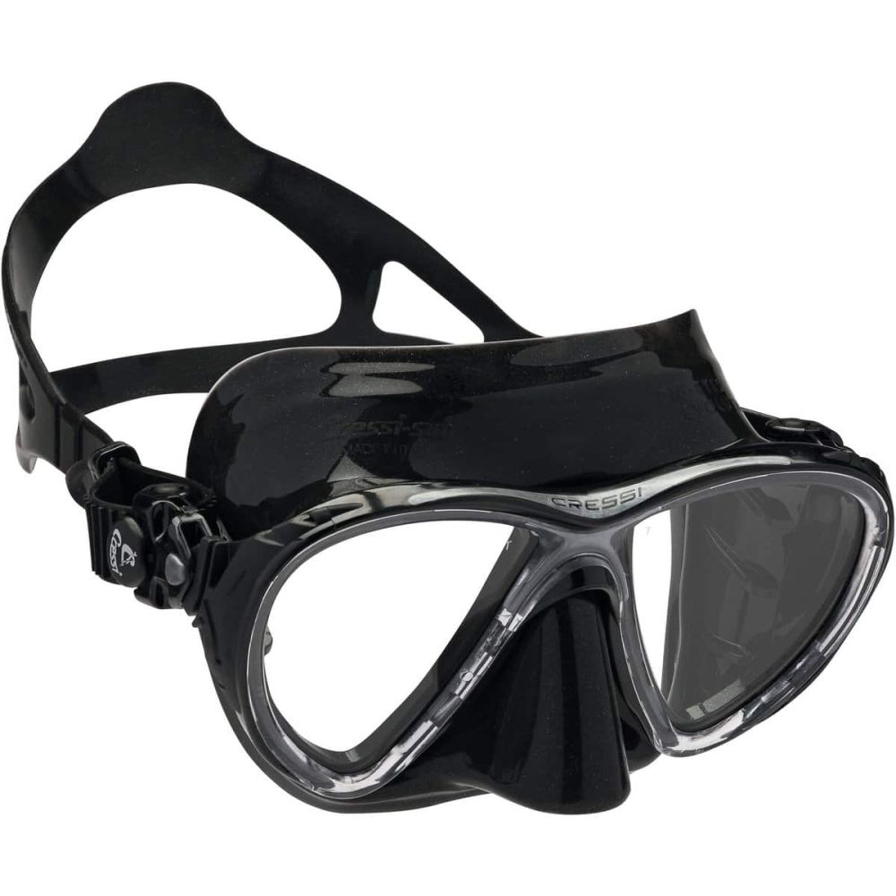 Cressi Big Eyes Evolution Mask - Black Skirt Cressi Big Eyes Evolution Mask - Black Skirt