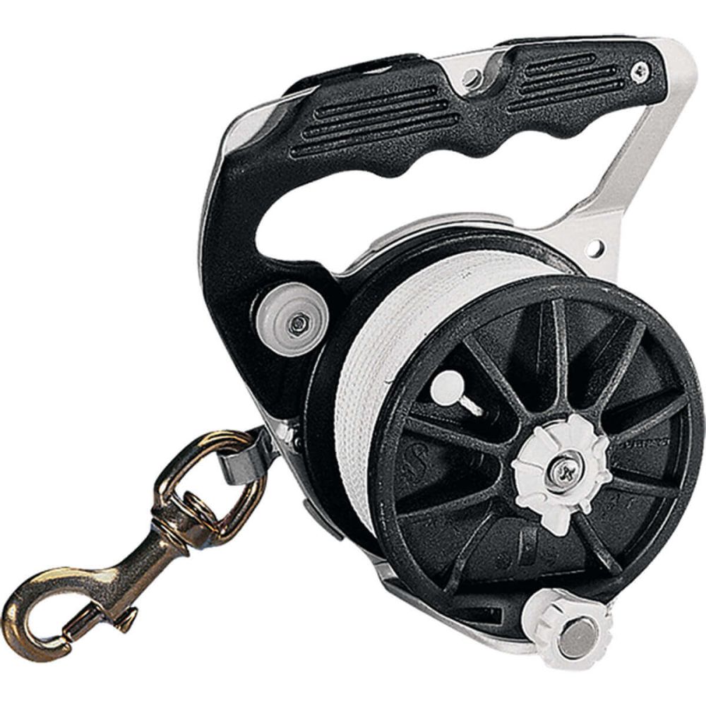 Scubapro Divers Reel - Anodised Aluminium Reel With 75m Of Line Scubapro Divers Reel - Anodised Aluminium Reel With 75m Of Line