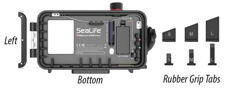 SeaLife SportDiver Housing Rubber Grip Tabs SL40008