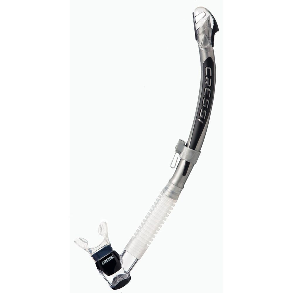 Cressi Corfu Snorkel - Self Draining Snorkel