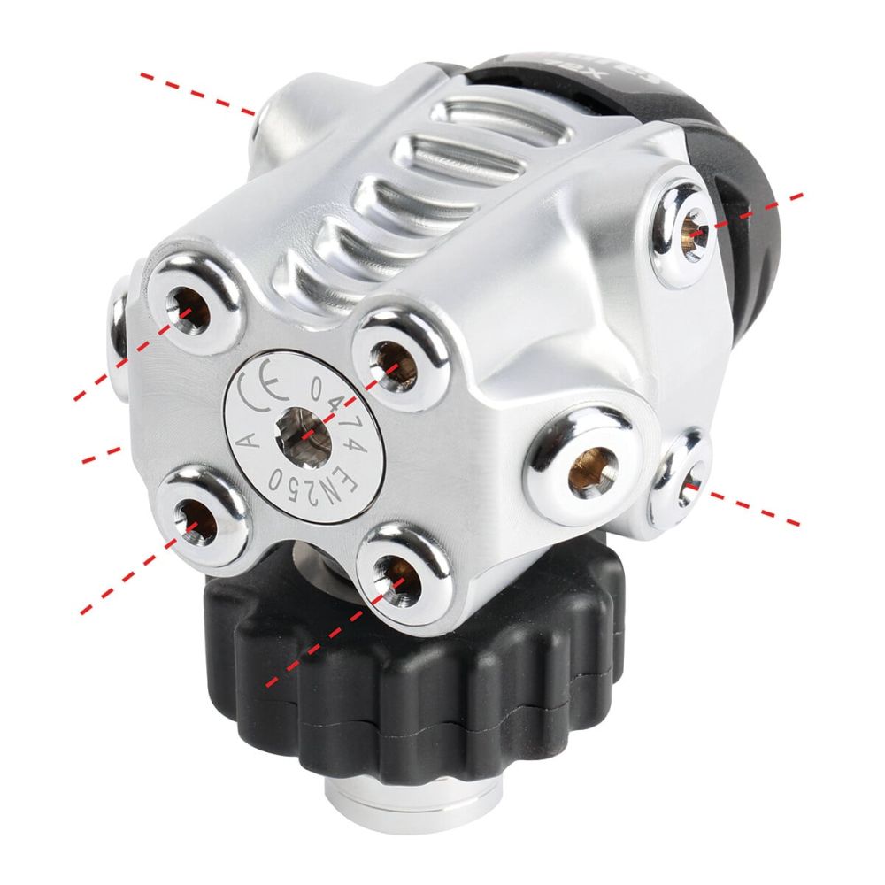 Mares Fusion 72X Regulator - DIN