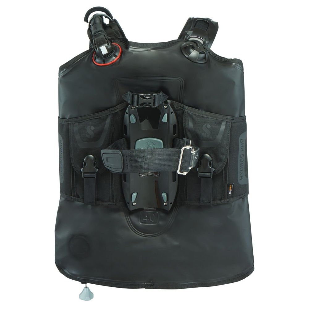 Scubapro Hydros Pro 2 BCD + Standard Monorail Weight Pockets