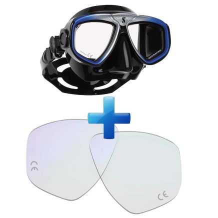 Scubapro Zoom Prescription Diving Mask - Fitted Prescription Lenses