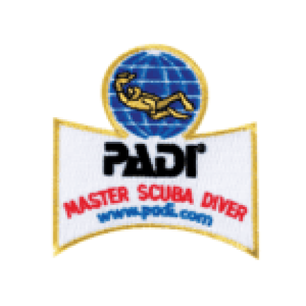 PADI Master Scuba Diver Emblem/Badge