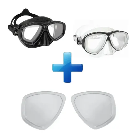 Cressi Prisma Mask + Fitted Corrective Lenses