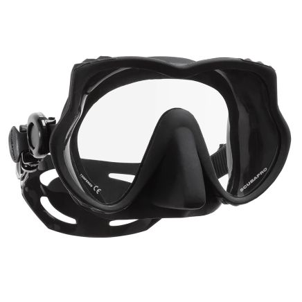 Scubapro Devil Single Lens Diving Mask - Black