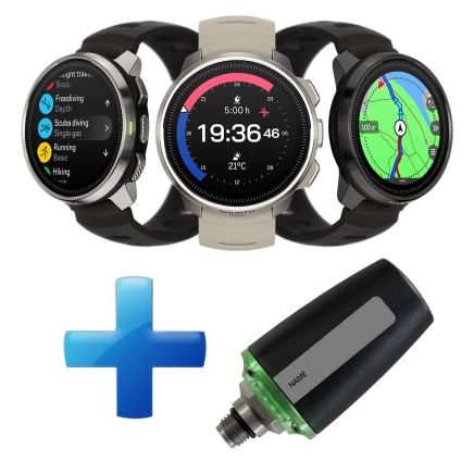 Suunto Ocean Dive Computer - Sports Watch + Tank Pod