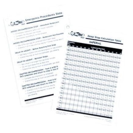 PADI TecRec Emergency Procedures Slate