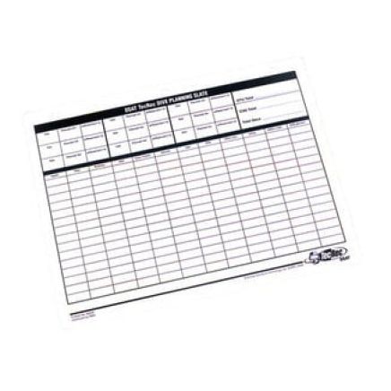 PADI TecRec Planning Slate