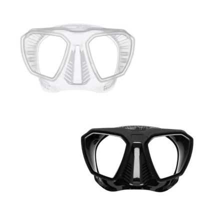 Scubapro D-Mask Dive Mask Skirt | Clear & Black