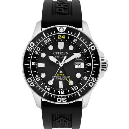 Citizen Mens Promaster Super Titanium GMT Dive Watch
